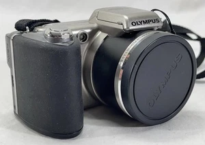 Vintage Tested Olympus SP-600 UZ 15X 12MP Digital Camera 1 GB - Picture 1 of 12