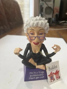 Biddys Figur "I'm In A Yoga Position And I Can 't Get Out" Neu Originalverpackt. - Bild 1 von 8