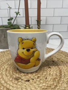 Tazza da caffè Disney oversize Winnie The Pooh gialla 20 oz Thailandia AA Milne - Foto 1 di 8