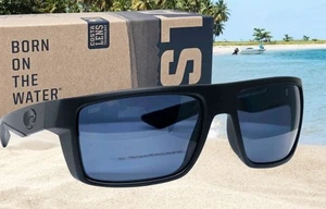 COSTA DEL MAR blackout/gray MOTU polarized 580P sunglasses NEW IN BOX! - Picture 1 of 9