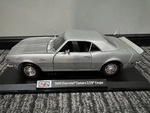 Maisto 1:18 Diecast Special Edition 1968 Chevrolet Camaro Z/28 Coupe grau NEU - Bild 1 von 19