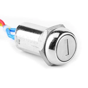 For Electric Scooter Bike Ignition Switch Lock with Two Keys Universal Fit - Picture 1 of 9