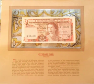 Most Treasured Banknotes Gibraltar 1 pound 1979 P-20b UNC Prefix K12 - Picture 1 of 3
