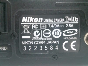 NIKON D40X With Sigma DC 18-250mm 1:3.5-6.3 HSM Lens (UT2003918) - Picture 1 of 4