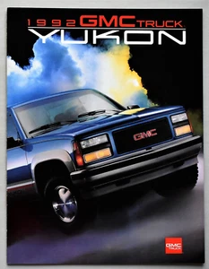 1992 GMC YUKON DELUXE VERKAUFSPROSPEKT KATALOG ~ 14 SEITEN ~ 8,5" X 11" - Bild 1 von 5
