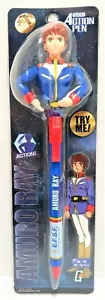 Figura Gundam Click Action Pen No.1 Amuro Ray Pluma Topper Totalmente Nuevo Japón - Imagen 1 de 8