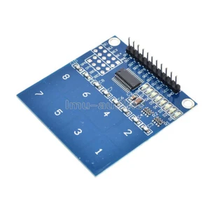 TTP226 Modulo sensore touch interruttore capacitivo digitale 8 canali - Foto 1 di 4