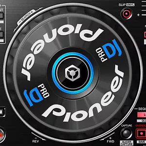 Pioneer Pro DDJ-RR (DDJ RR) JOG / SLIPMAT GRAFIK / AUFKLEBER - CDJ DDJ DJM - Bild 1 von 5