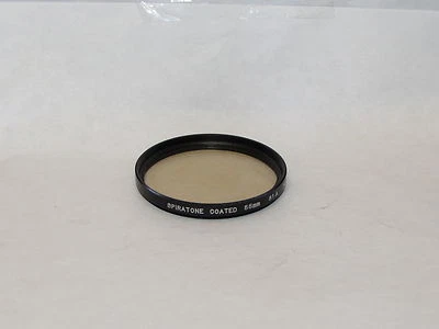 Used Spiratone Coated 81A 55mm Lens Filter Made in Japan O32628 - Image 1 of 2
