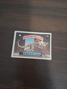 1986 Topps Garbage Pail Kids Dinah Saur 88a - Picture 1 of 6
