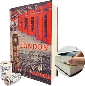 Genuine Paper Transfer Book Safe Secret Hidden Safe Combination Lock Included... - Picture 1 of 5