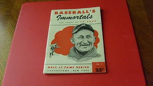 TY COBB 1953 # 1 BASEBALL'S IMMORTALS HALL OF FAME SERIES !! - Picture 1 of 2