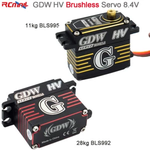 28 kg BLS992 GDW HV servo brushless 11 kg BLS995 ingranaggio in metallo completo per aereo radiocomandato - Foto 1 di 5