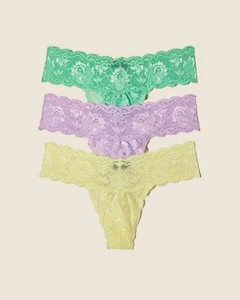 SALE - Cosabella Never Say Never Cutie LR Thong 3 Pack- O/S - Picture 1 of 7