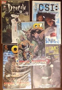 OZ Stroh & Stoker DRACULA CSI: Tatort #5 VIPER GESCHENKE... Menge 5 Comics - Bild 1 von 4
