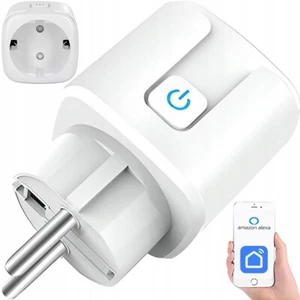 Enchufe inteligente Wifi italiano 16A compatible programable seguro - Imagen 1 de 8