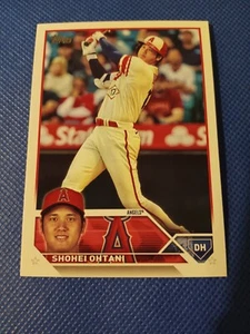 2022 SHOHEI OHTANI TOPPS BASEBALL CARD #600 ANGELS LOS ANGELES DODGERS JAPAN - Bild 1 von 2