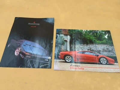 1996 Lamborghini Diablo VT Sales Brochures Original - Image 1 of 3