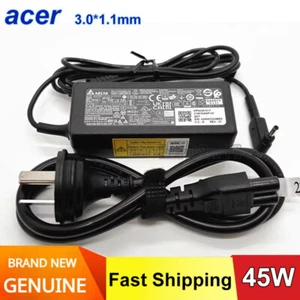 ADP-45FE F 45W New Original Acer Laptop Charger Power Adapter 19V2.37A - Picture 1 of 7