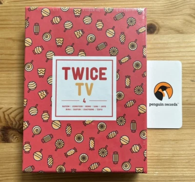 TWICE TV4 DVD BRAND NEW SEALED - Image 1 of 2