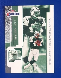 2001 Fleer Game Time Football Vinny Testaverde New York Jets #50 - Picture 1 of 2