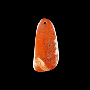 Flame Jasper 48x23x6 mm Pendant bead HF317046 - Picture 1 of 4