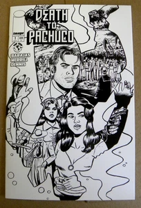 Image 2025 Dave Lapham Rare One per Store DEATH TO PACHUCO Ashcan Preview NM - Bild 1 von 5