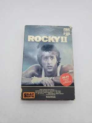 Rocky 2 vhs (1983 VHS) CBS FOX VIDEO - Image 1 of 4