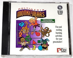 Multimedia Monkey Bars Preschool Learning Computer Game for Windows - Afbeelding 1 van 1