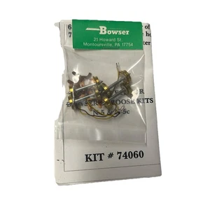 HO Bowser Caboose Lighting Kit with Track Pickup Wheel For N-5 & N-5c NIP #74060 - Picture 1 of 3