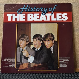 THE BEATLES ~HISTORY OF THE BEATLES 1985 HOLLAND IMP MASTERS RECS (MA 161285) LP - Imagen 1 de 4
