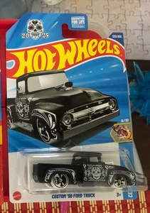 Hot Wheels 2025 Case N Celebration Racers Custom 56 Ford Truck schwarz 8/10 - Bild 1 von 1