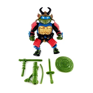 Vintage 1990 TMNT Samurai Leo quasi completo *faretra rotta* senza bandiera - Foto 1 di 13