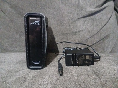 ARRIS Touchstone CM8200A DOCSIS 3.1 Ultra Fast Cable Modem Black W/ Power Cord - Image 1 of 4