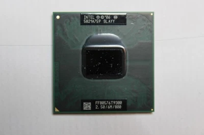 CPU - Intel® Core 2 Duo Mobile™ T9300 2,50 GHz, caché L2 de 6 MB, bus de 800 MHz Foto 1 de 2