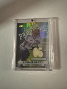 05 Topps Chrome #PBP-AG Ahman Green Pro Bowl Premium Game Used Jersey Hard Case - Picture 1 of 9