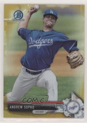2017 Bowman Chrome Prospects Gold Refractor /50 Andrew Sopko #BCP83 - Image 1 of 2