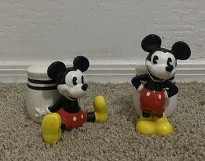 Mickey Mouse Salz Pfefferstreuer Pie Eyed Cartoon Figuren Disney - Bild 1 von 4
