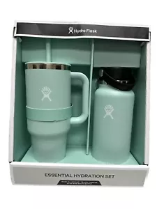 Juego de hidratación esencial Hydro Flask vaso de 40 oz y botella de 32 oz - ¡Caja nueva/abierta! - Imagen 1 de 7