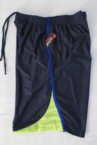 NUOVO pantaloncino uomo atletico XL blu basket allenamento corsa tasche palestra - Foto 1 di 2