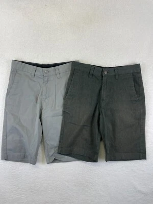 Volcom Chino Shorts Men’s 28 Lot of 2 Casual Flat Front Slash Pockets - Image 1 of 4