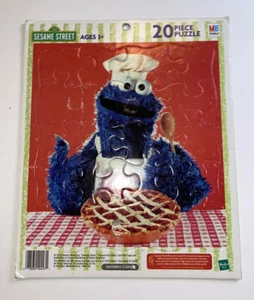 Milton Bradley Sesame Street Puzzle (2003) 20 Pieces - Cookie Monster - Picture 1 of 9