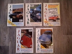 Jaguar World Magazine x 5 Editions 1994 - 1995 1990s - Imagen 1 de 7