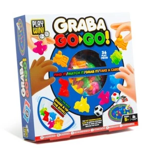 Grab A Go Go Childrens Fast Action Family Memory Match & Counting Board Game - Picture 1 of 5