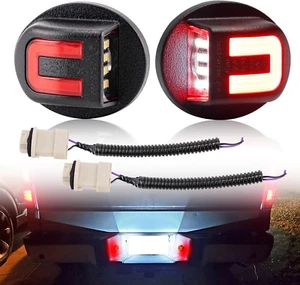 NEW LED License Plate Lights for F150 90-14 Super Duty F250/F350 1980-2016 F100 - Picture 1 of 12