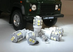 Land Rover Defender 90/110 LED Dash/Speedo TDI Xenon White Kit inc Clock Set - Picture 1 of 2
