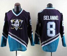 Ice Hockey Jerseys Vintage Mighty Ducks #8 SELANNE Ice Hockey Jersey Stitched
