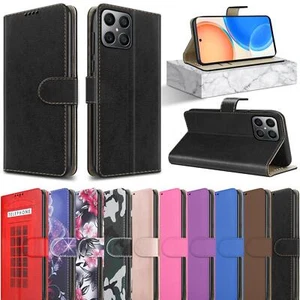 Para Honor X8 Funda,Fino Magnético Tapa Cuero Libro Cartera Soporte Funda - Imagen 1 de 21