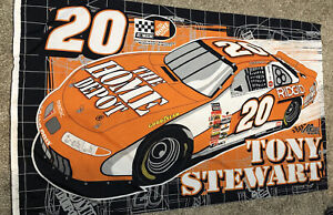 1999 NASCAR Tony Stewart Rookie Year Flag/Banner, Joe Gibbs Racing, Home Depot