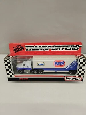 MATCHBOX SUPER STAR TRANSPORTERS LIMITED EDITION 1993,#83 LAKE SPEED PUREX TEAM - Image 1 of 4
